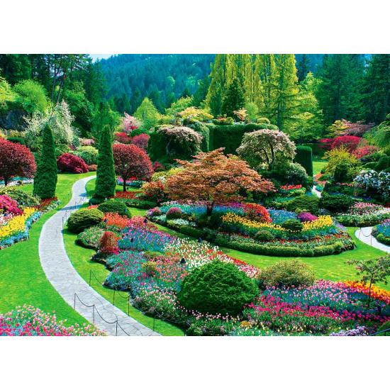 Puzzle Eurographics Sunken Gardens Butchart 1000 peças