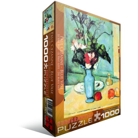 Puzzle Eurographics vaso azul 1000 peças