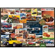 Puzzle Eurographics Jeep Advertising Collection 1000 peça