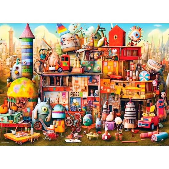 Puzzle Eurographics Brinquedos Raros XXL 500 pçs Puzzle Eurographics Brinquedos Raros XXL 500 pçs