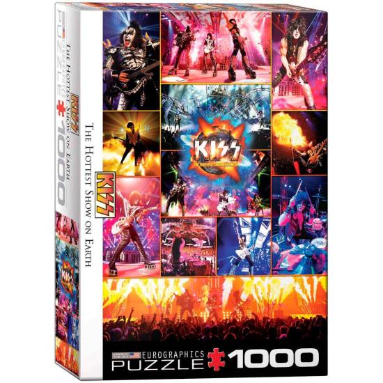 Eurographics Kiss Puzzle, The Hottest Show on Earth, 1000 Pc