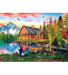 Puzzle Eurographics A Cabana de Pesca 1000 Peças