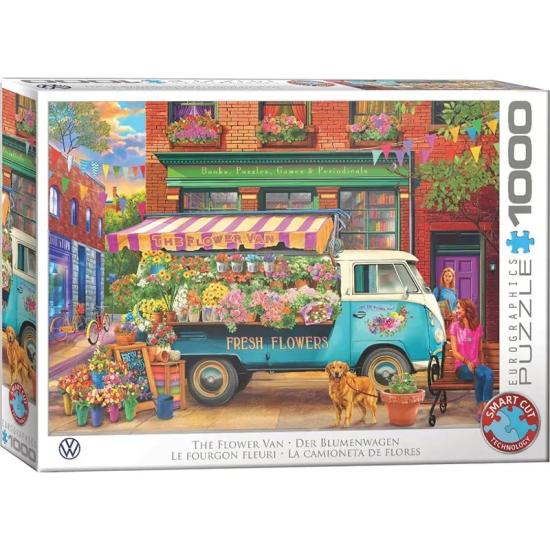 Puzzle Eurographics A Van De Flores Volkswagen 1000 Peças
