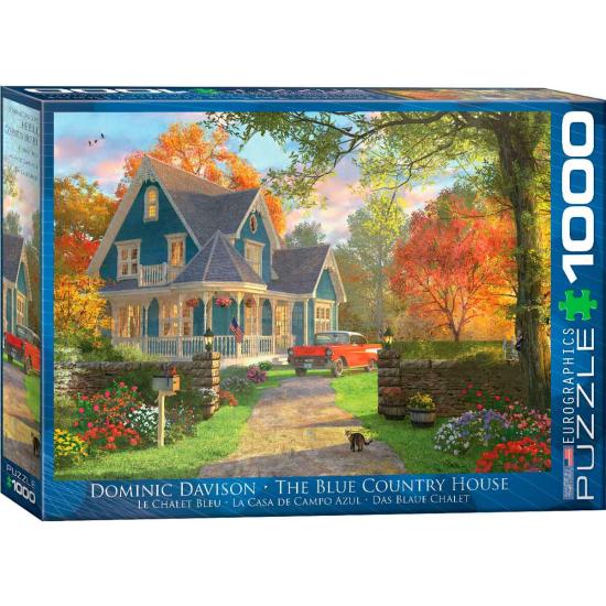 Puzzle Eurographics The Blue Country House 1000 Peças