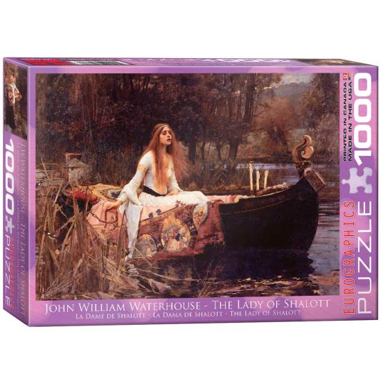 Puzzle Eurographics A Dama de Shalott 1000 Peças