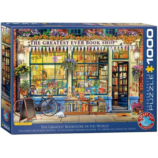 Puzzle Eurographics A maior livraria do mundo, 1000 Pz