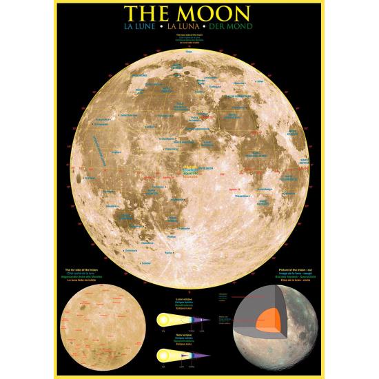 Puzzle Eurographics The Moon 1000 Peças Puzzle Eurographics The Moon 1000 Peças