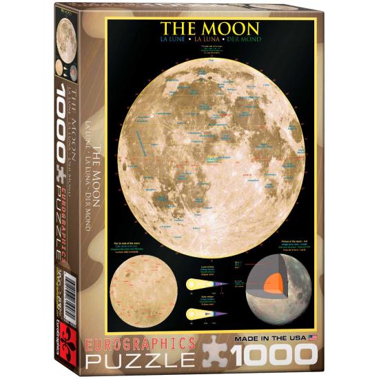 Puzzle Eurographics The Moon 1000 Peças Puzzle Eurographics The Moon 1000 Peças