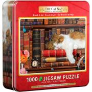 Puzzle Eurographics Cat's Siesta, Lata de 1000 Pçs