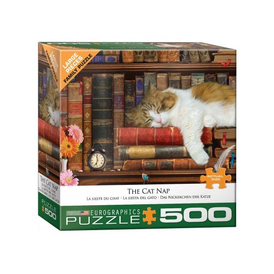 Puzzle Eurographics Cat's Siesta XXL 500 peças Puzzle Eurographics Cat's Siesta XXL 500 peças