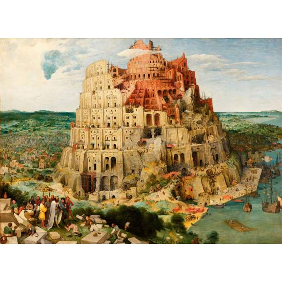 Puzzle Eurographics A Torre de Babel 1000 peças Puzzle Eurographics A Torre de Babel 1000 peças