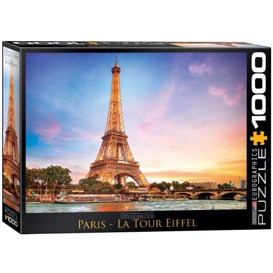 Eurographics Torre Eiffel, Paris Puzzle de 1000 peças