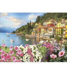 Puzzle Eurographics Lago Como, Italia de 1000 peças