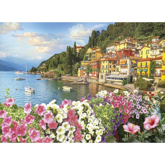 Puzzle Eurographics Lago Como, Italia de 1000 peças