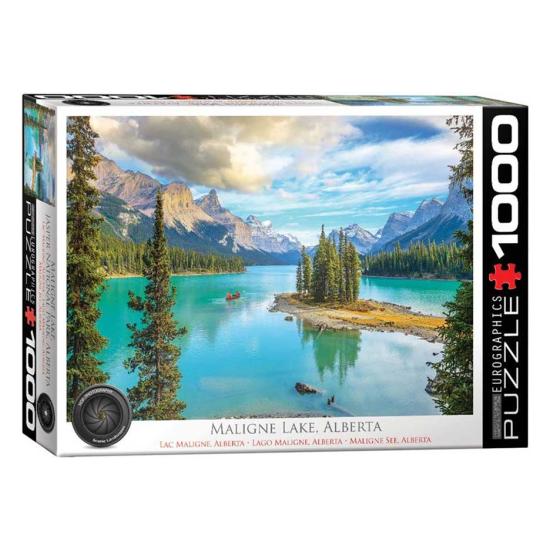Eurographics Lake Maligne, Alberta Puzzle de 1000 peças