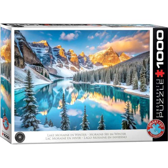 Puzzle Eurographics Lago Moraine No Inverno 1000 Peças