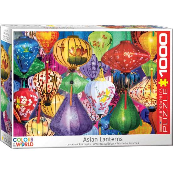Lâmpadas chinesas de Puzzle Eurographics 1000 peças