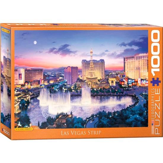 Puzzle Eurographics Las Vegas Strip de 1000 peças