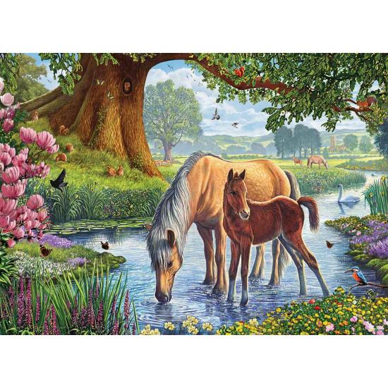 Puzzle de 1000 peças Eurographics The Fell Ponies Puzzle de 1000 peças Eurographics The Fell Ponies