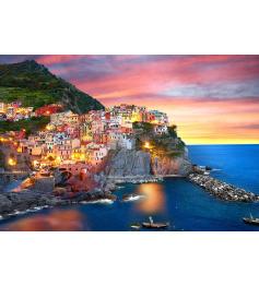 Puzzle Eurographics Manarola Ao Entardecer, Itália 2000 Peças