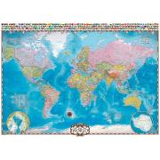 Puzzle de 1000 peças do mapa do mundo Eurographics