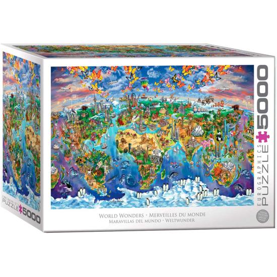 Puzzle Eurographics Maravilhas do Mundo 5000 Peças