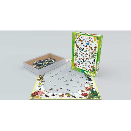 Puzzle Eurographics Borboletas 1000 Peças