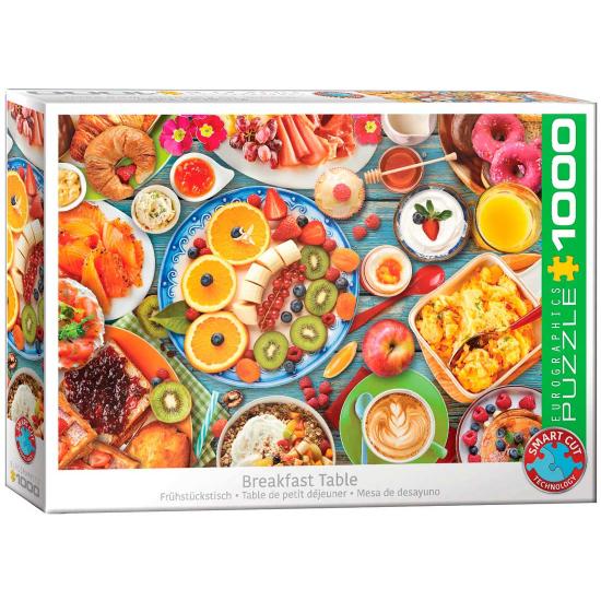 Puzzle Eurographics Mesa de Café da Manhã de 1000 Pçs