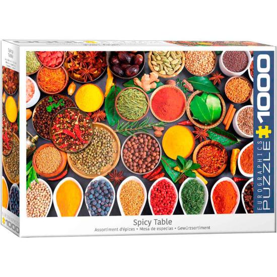 Mesa de Especiarias Puzzle Eurographics 1000 Peças