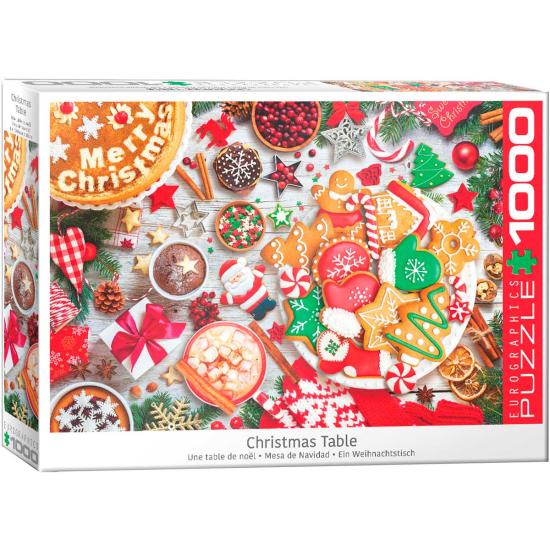 Puzzle de 1000 peças de mesa de Natal Eurographics