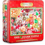 Mesa de Natal Puzzle Eurographics, Lata de 1000 Pçs