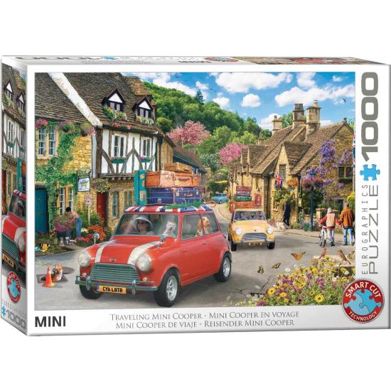 Puzzle Eurographics Mini Cooper de Viaje 1000 Peças