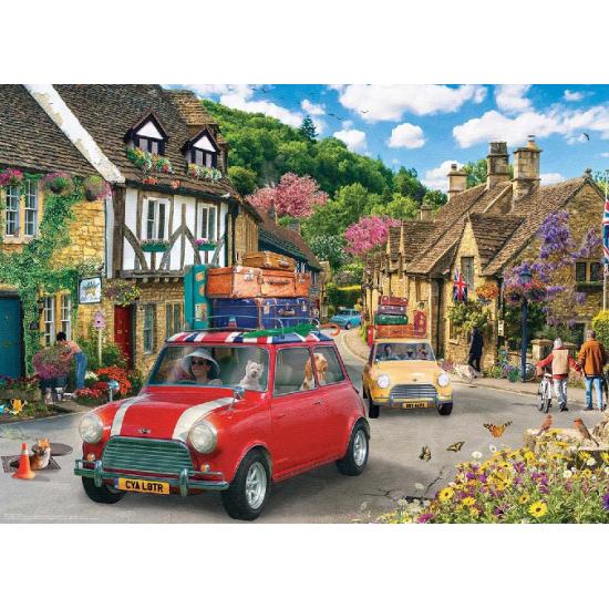 Puzzle Eurographics Mini Cooper de Viaje 1000 Peças