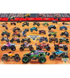 Puzzle Eurographics Monster Jam, Programação de Caminhões 1000 P