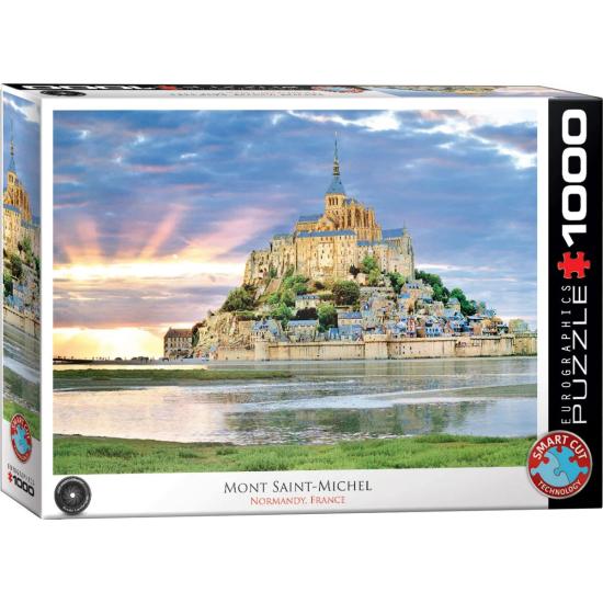 Puzzle Eurographics Mont Saint-Michel, França 1000 Peças