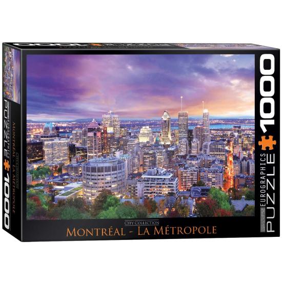 Puzzle Eurographics Montreal, a metrópole de 1000 peças