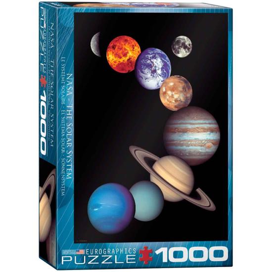 Eurographics NASA O Sistema Solar 1000 Peças Puzzle