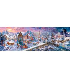 Puzzle Eurographics Natal à beira-mar 1000 peças