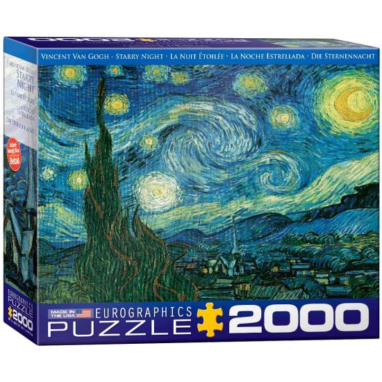 Puzzle Eurographics Noite Estrelada 2000 Peças Puzzle Eurographics Noite Estrelada 2000 Peças