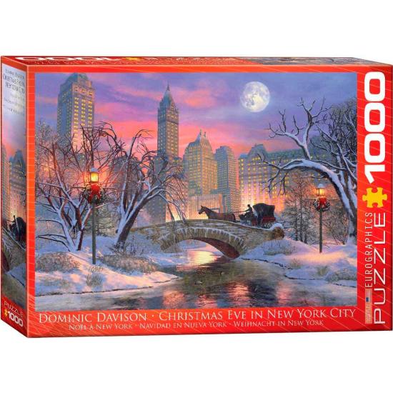 Puzzle Eurographics véspera de Natal em Nova York 1000 pe