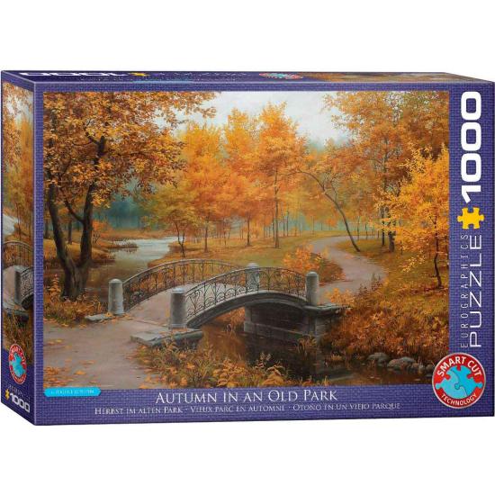 Puzzle Eurographics Autumn in a Old Park 1000 Peças