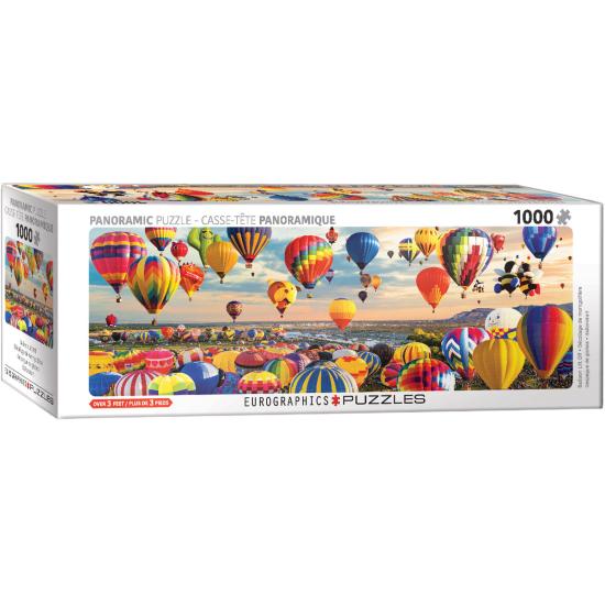 Puzzle Eurographics Panorama Decolagem De Balão 1000 peças