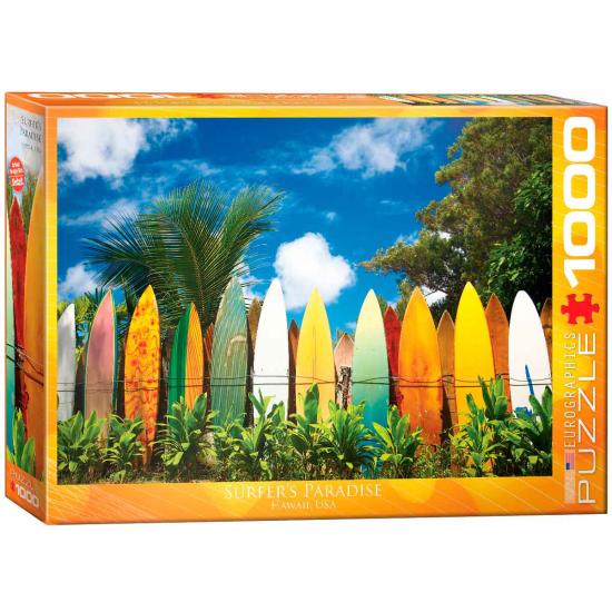 Eurographics Surf Paradise, Havaí 1000 peças Puzzle