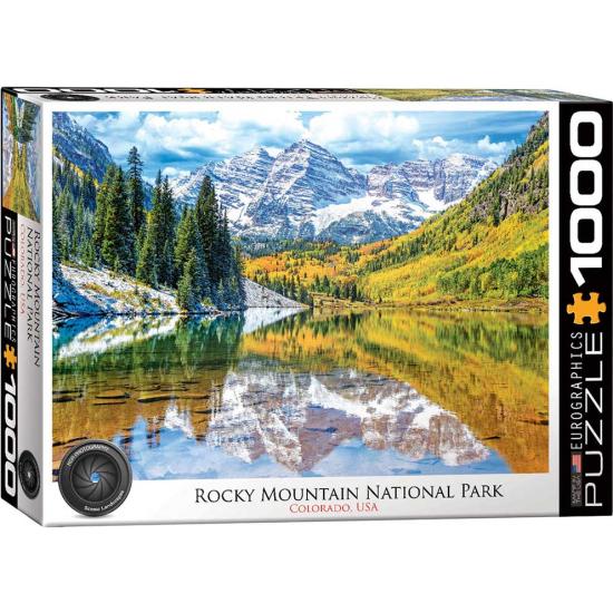 Puzzle Eurographics Rocky Mountains National Park 1000 peças Puzzle Eurographics Rocky Mountains National Park 1000 peças