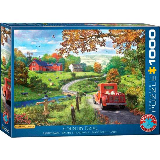 Puzzle Eurographics Country Walk de 1000 peças