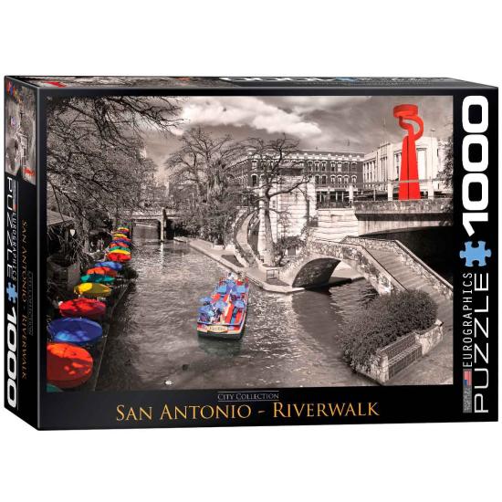 Puzzle Eurographics San Antonio River Walk 1000 peças