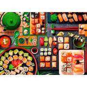 Mesa de Sushi Puzzle Eurographics 1000 Peças