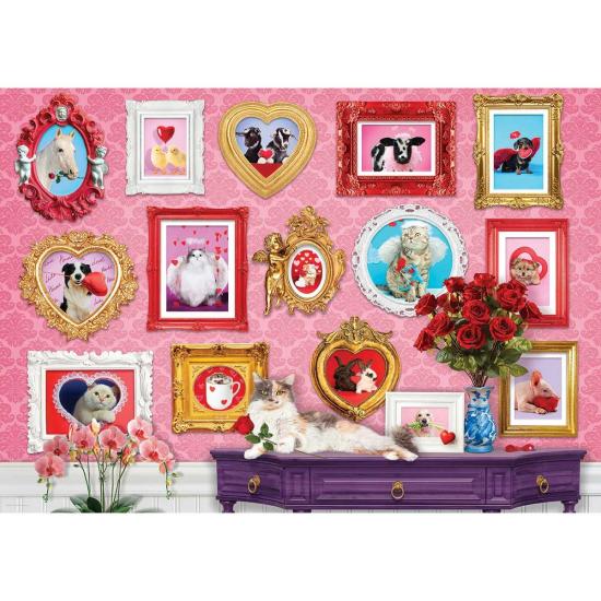 Puzzle Eurographics Por Amor Aos Animais XXL 500 Peças