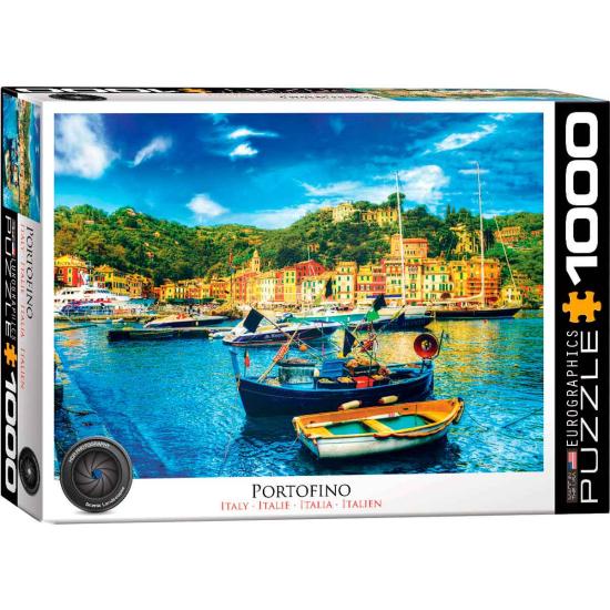 Eurographics Portofino, Itália Puzzle de 1000 peças