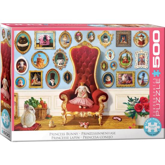 Puzzle Eurographics Princesa Coelhinha XXL 500 Peças